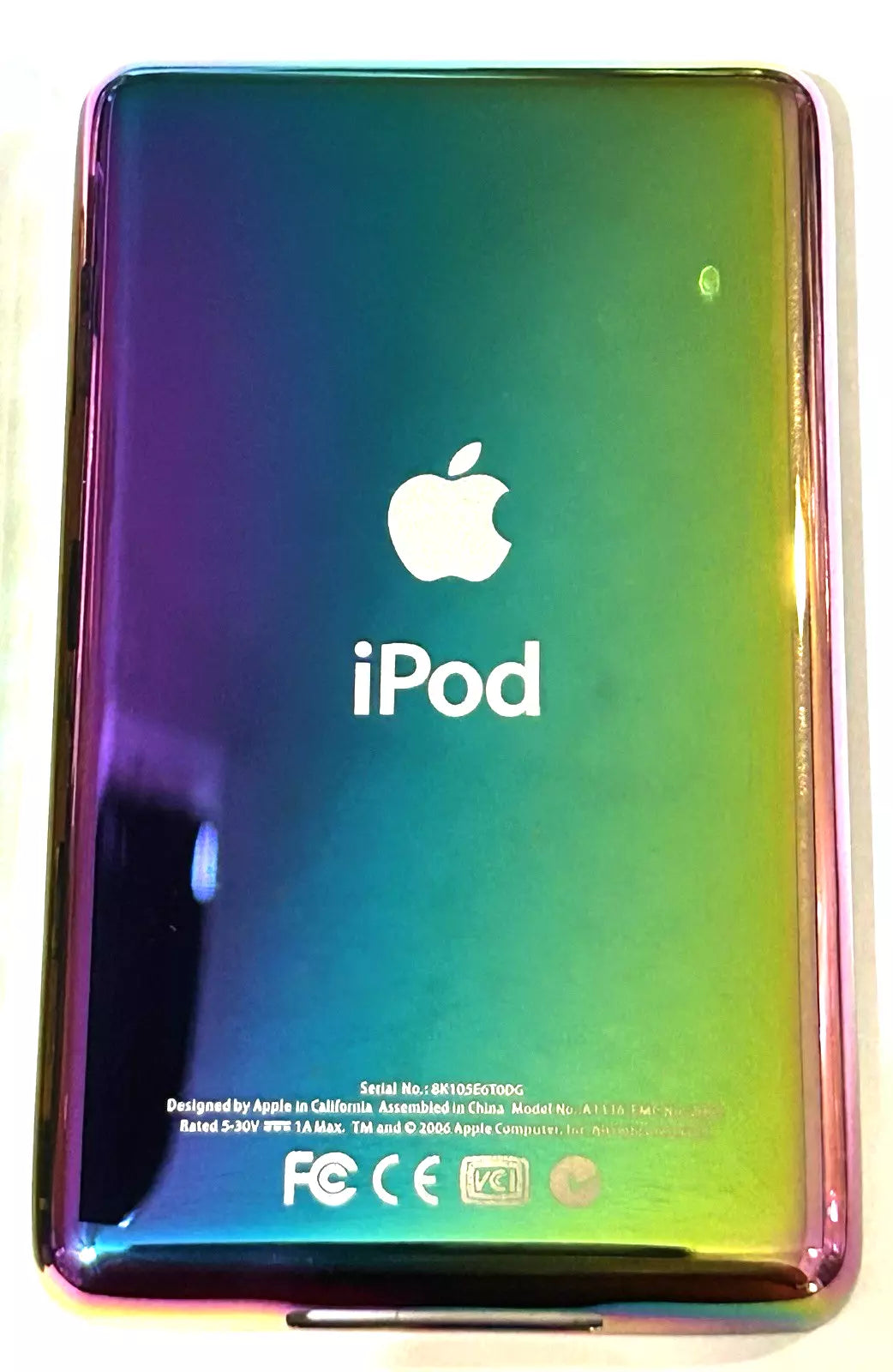 APPLE iPOD CLASSIC 5.5th Turq 2TB SSD Wolfson DAC Atomic 3000 Mega Battery