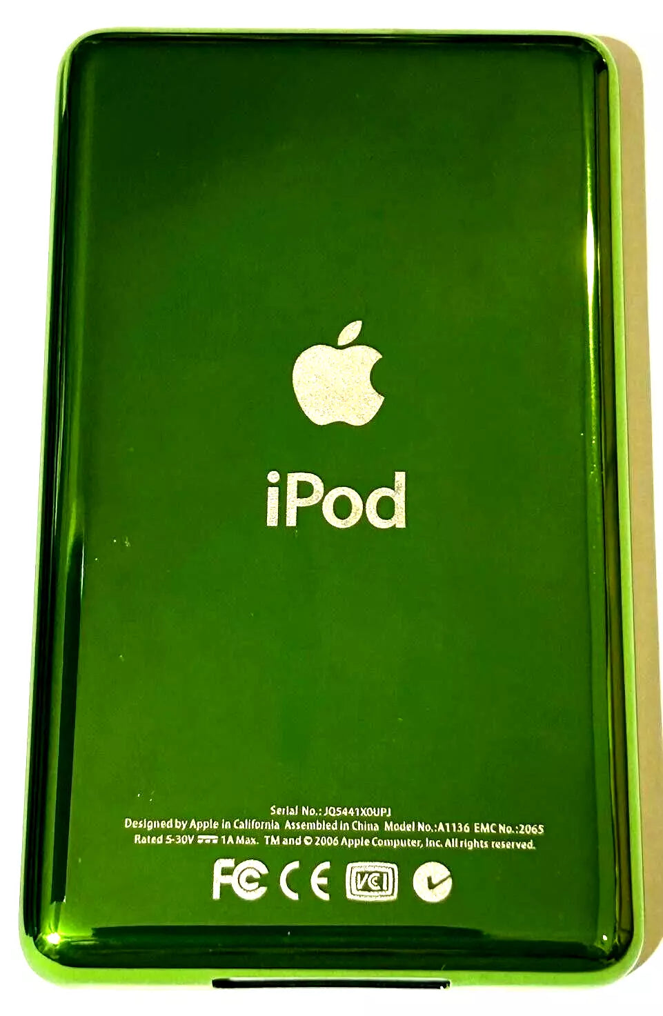 Bluetooth modded Apple iPod Classic 5th G Atomic IVY Upgraded with 2TB SSD, Custom Media Player , USB C mod upgrade (2TB 3000 mAh)