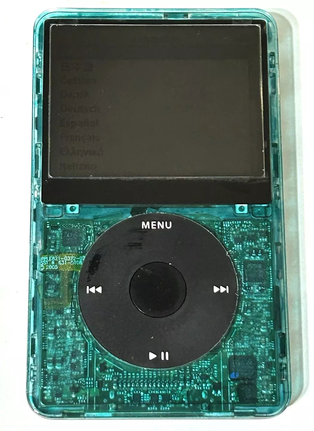 APPLE iPOD CLASSIC 5.5th Turq 2TB SSD Wolfson DAC Atomic 3000 Mega Battery
