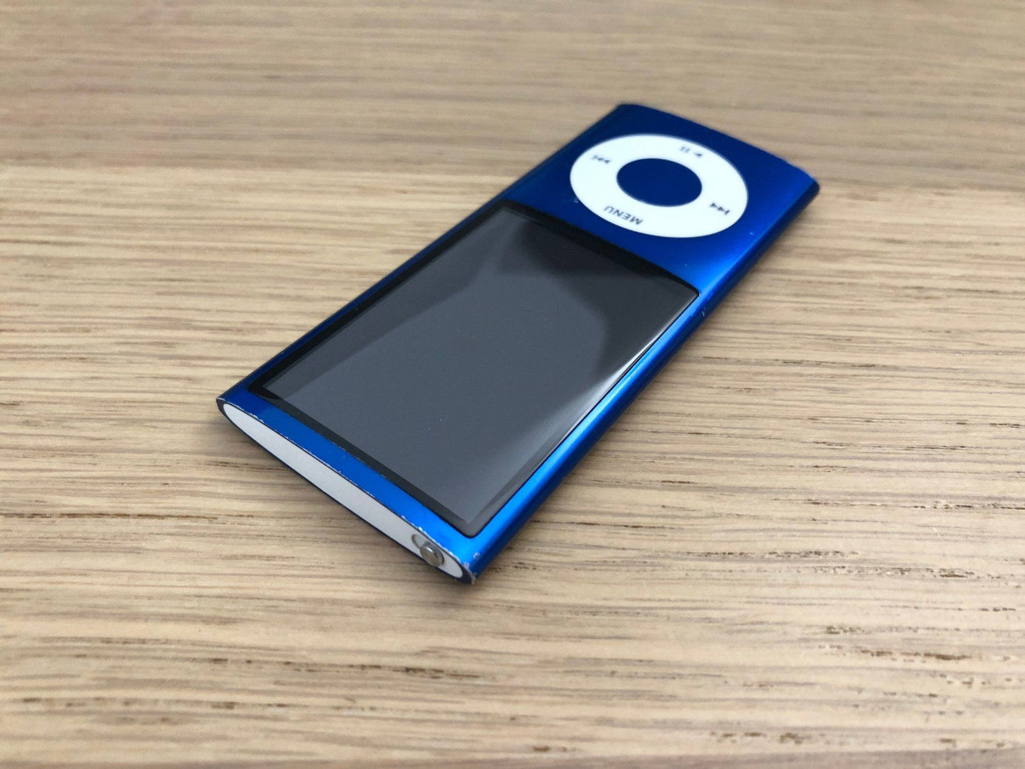 Bluetooth modded Apple iPod nano 5th Blue Upgraded with SDXC Card, Custom Media Player , USB C mod upgrade (2TB 3000 mAh)