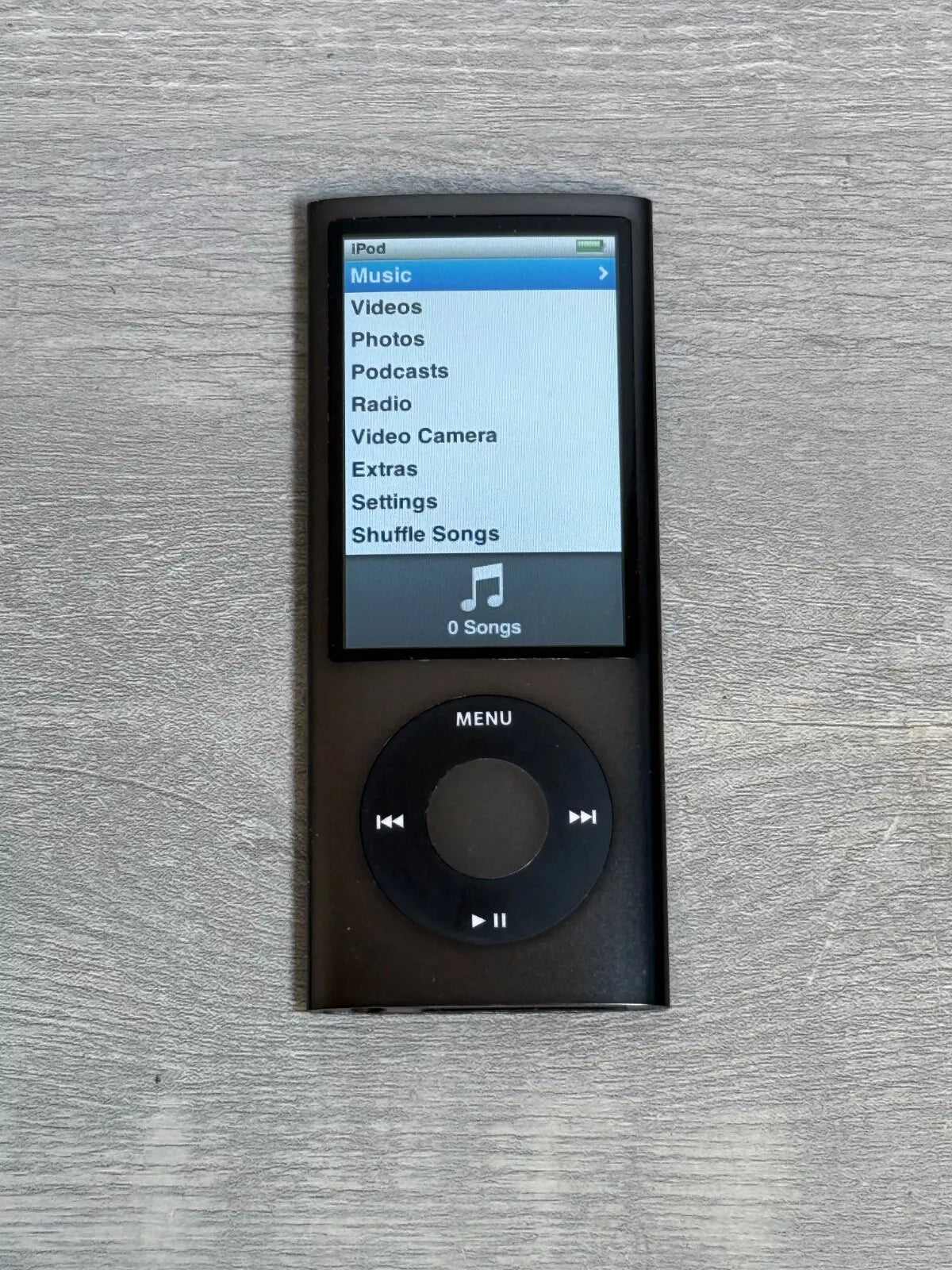 Bluetooth modded Apple iPod nano 5th Black Upgraded with SDXC Card, Custom Media Player , USB C mod upgrade (2TB 3000 mAh)