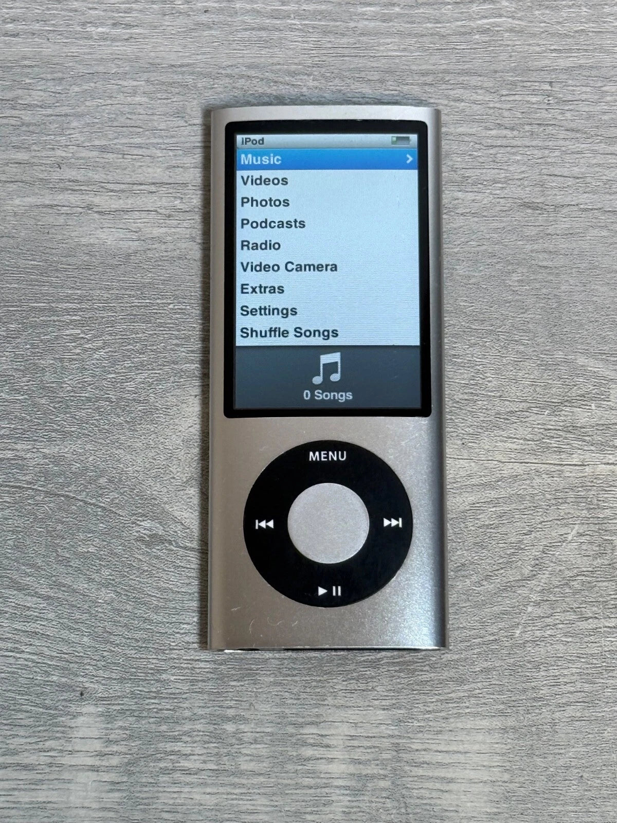 Bluetooth modded Apple iPod nano 5th Silver Upgraded with SDXC Card, Custom Media Player , USB C mod upgrade (2TB 3000 mAh)