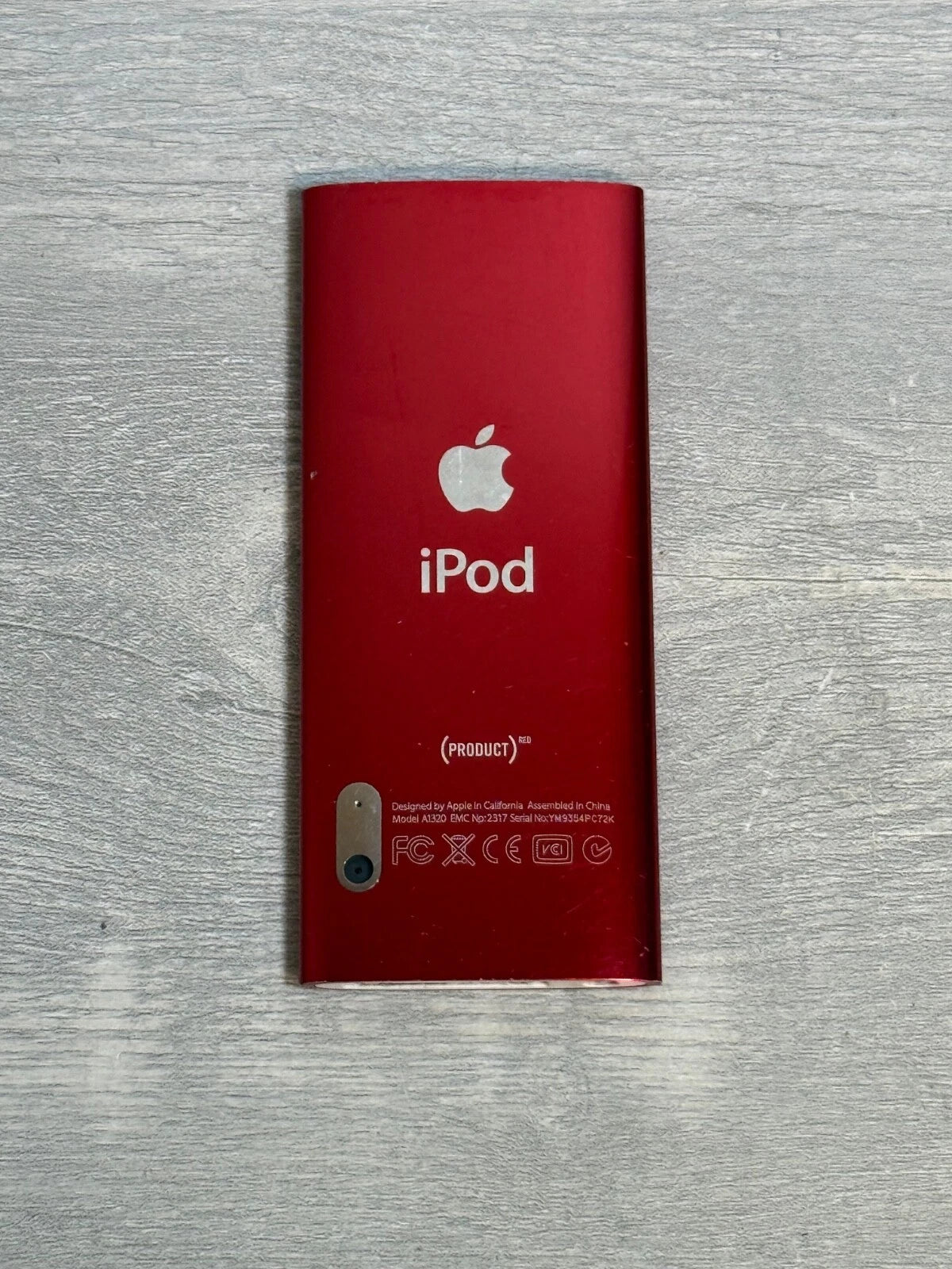 Bluetooth modded Apple iPod nano 5th Red Upgraded with SDXC Card, Custom Media Player , USB C mod upgrade (2TB 3000 mAh)