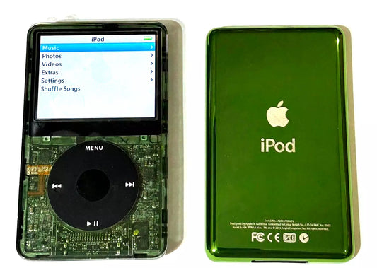 Bluetooth modded Apple iPod Classic 5th G Atomic IVY Upgraded with 2TB SSD, Custom Media Player , USB C mod upgrade (2TB 3000 mAh)