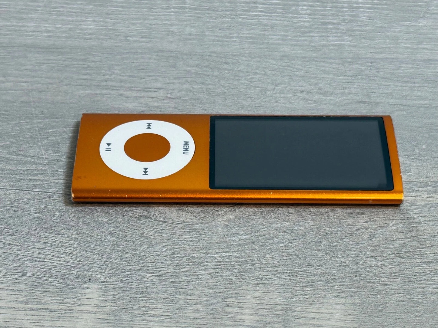 Bluetooth modded Apple iPod nano 5th Orange Upgraded with SDXC Card, Custom Media Player , USB C mod upgrade (2TB 3000 mAh)