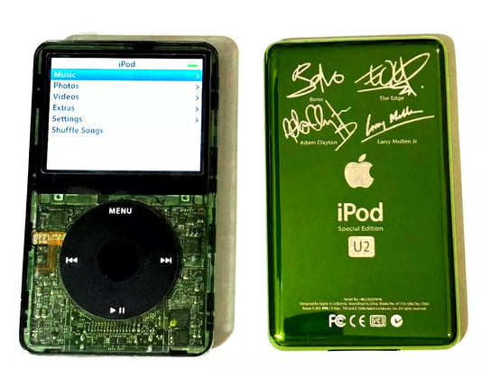 Bluetooth modded Apple iPod Classic 5th G Atomic IVY Upgraded with 2TB SSD, Custom Media Player , USB C mod upgrade (2TB 3000 mAh)
